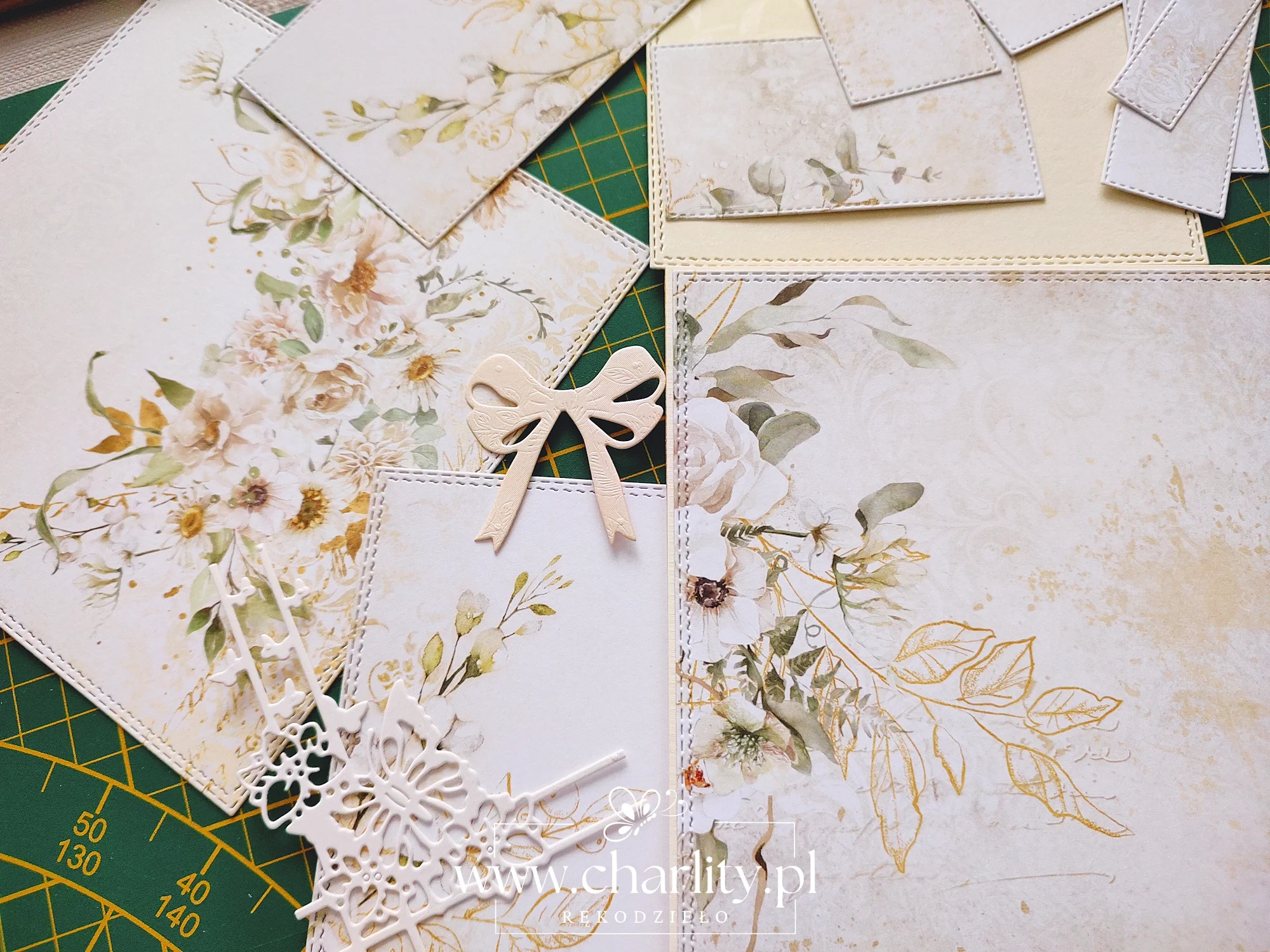 Elegancja Złotej Damy od Paperheaven